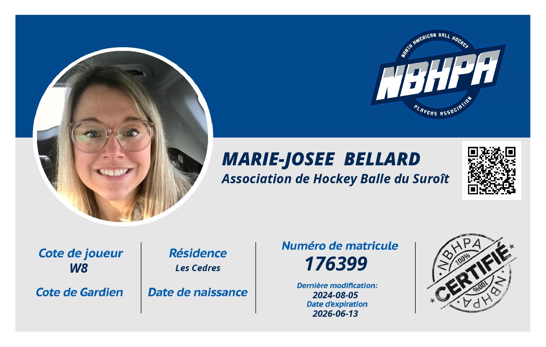 Marie-Josee  Bellard