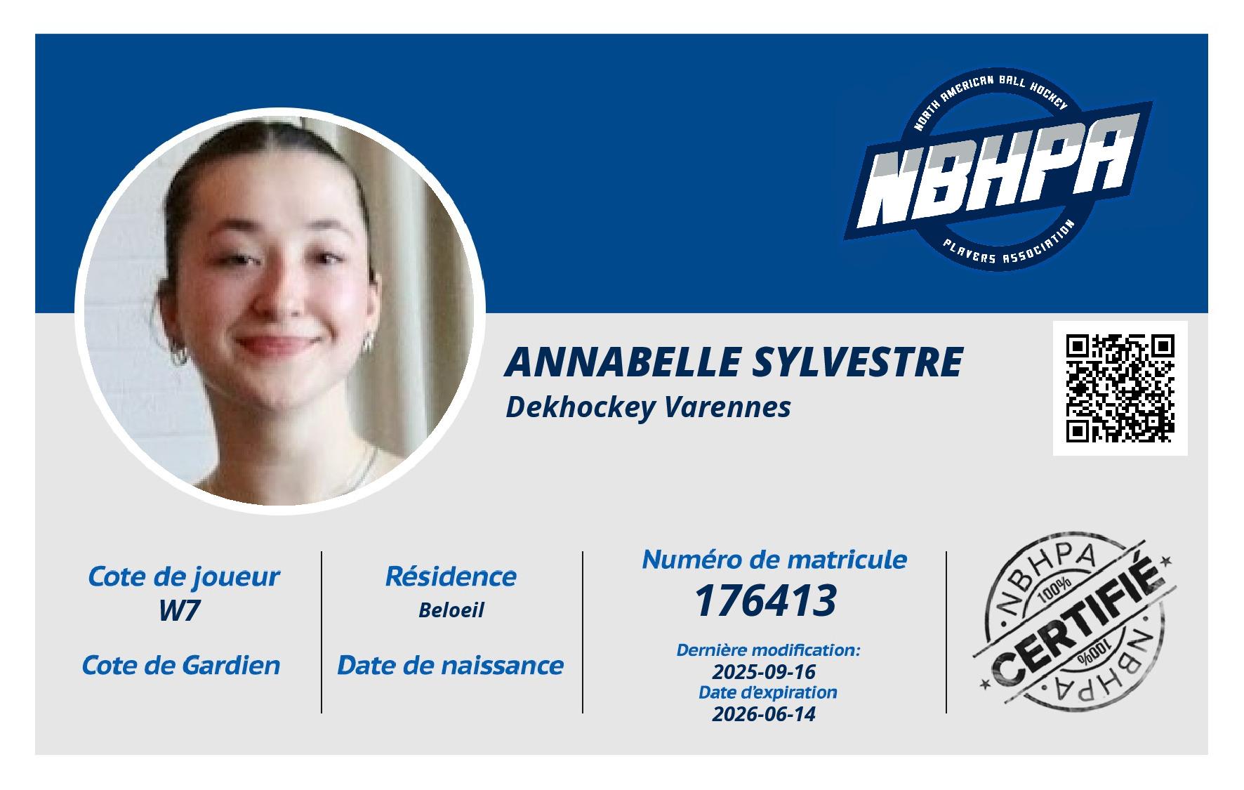 Annabelle Sylvestre