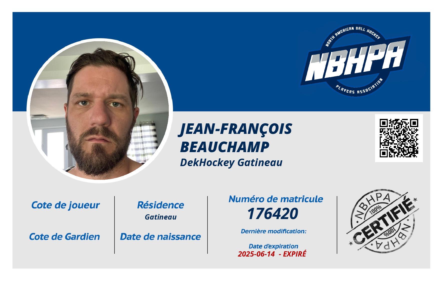 Jean-François  Beauchamp 