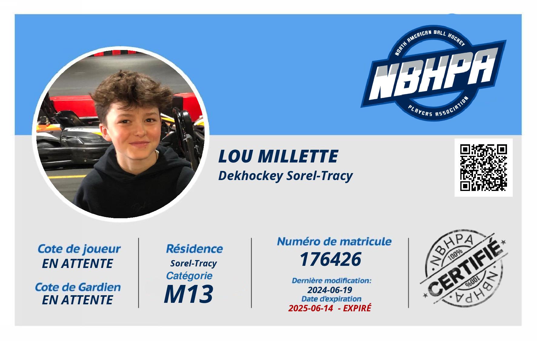 Lou Millette