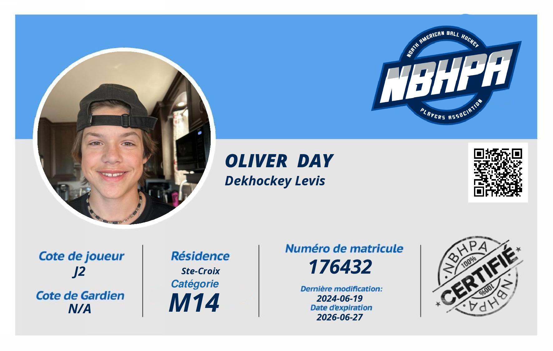 Oliver  Day
