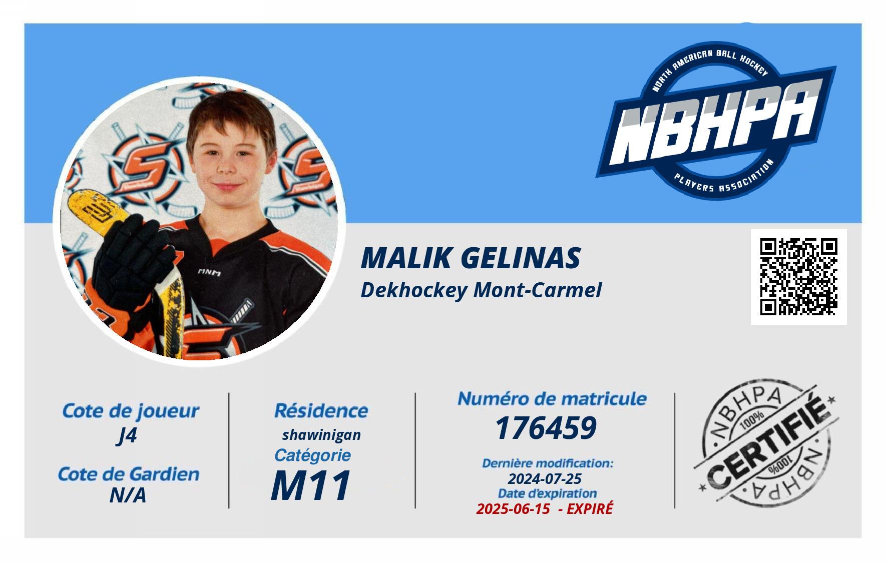Malik Gelinas