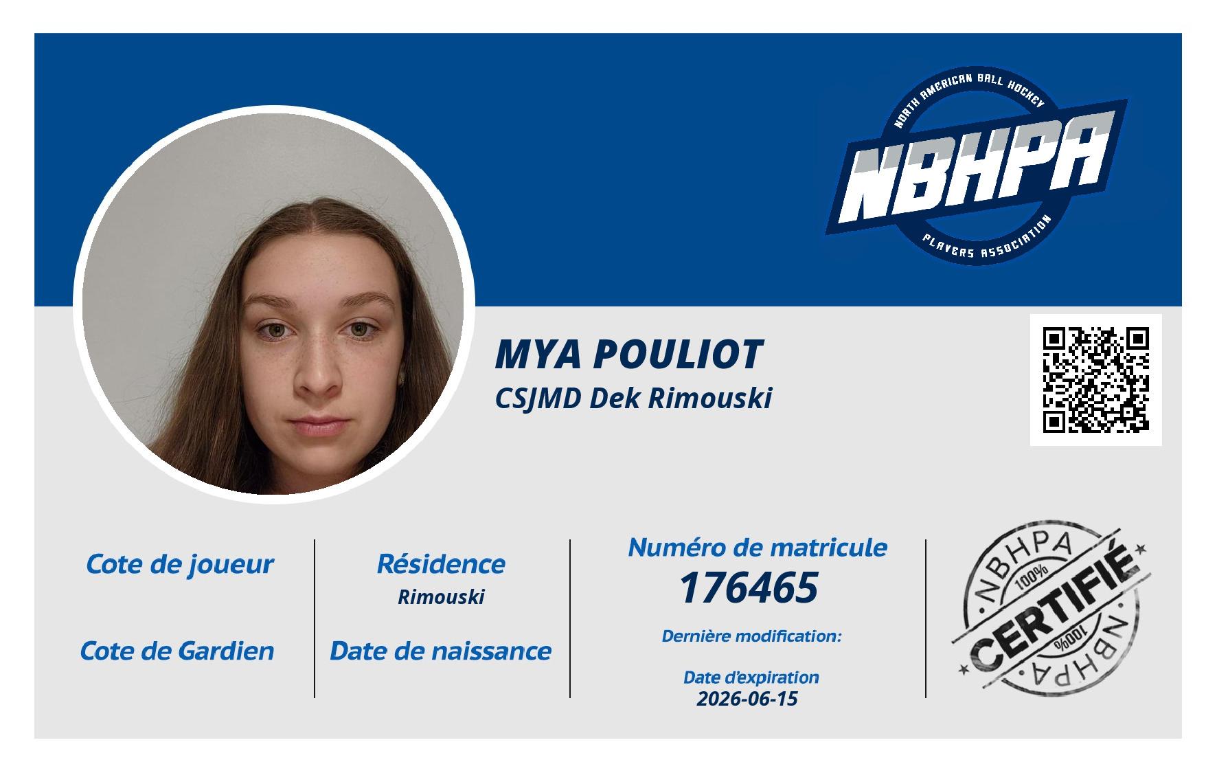 Mya Pouliot