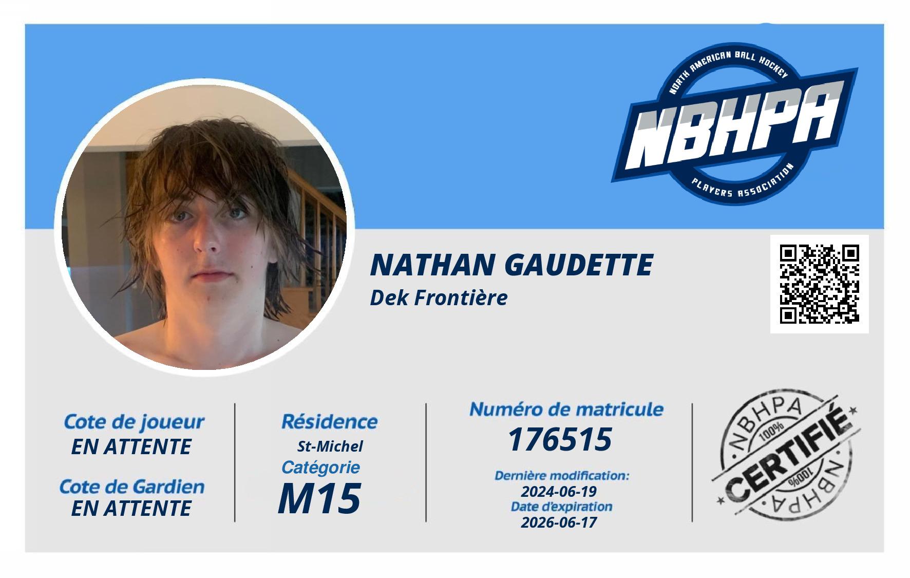Nathan Gaudette 