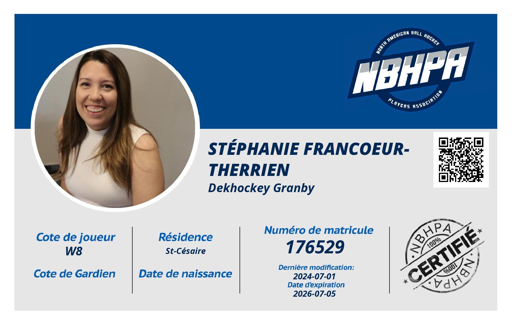 Stéphanie Francoeur-Therrien