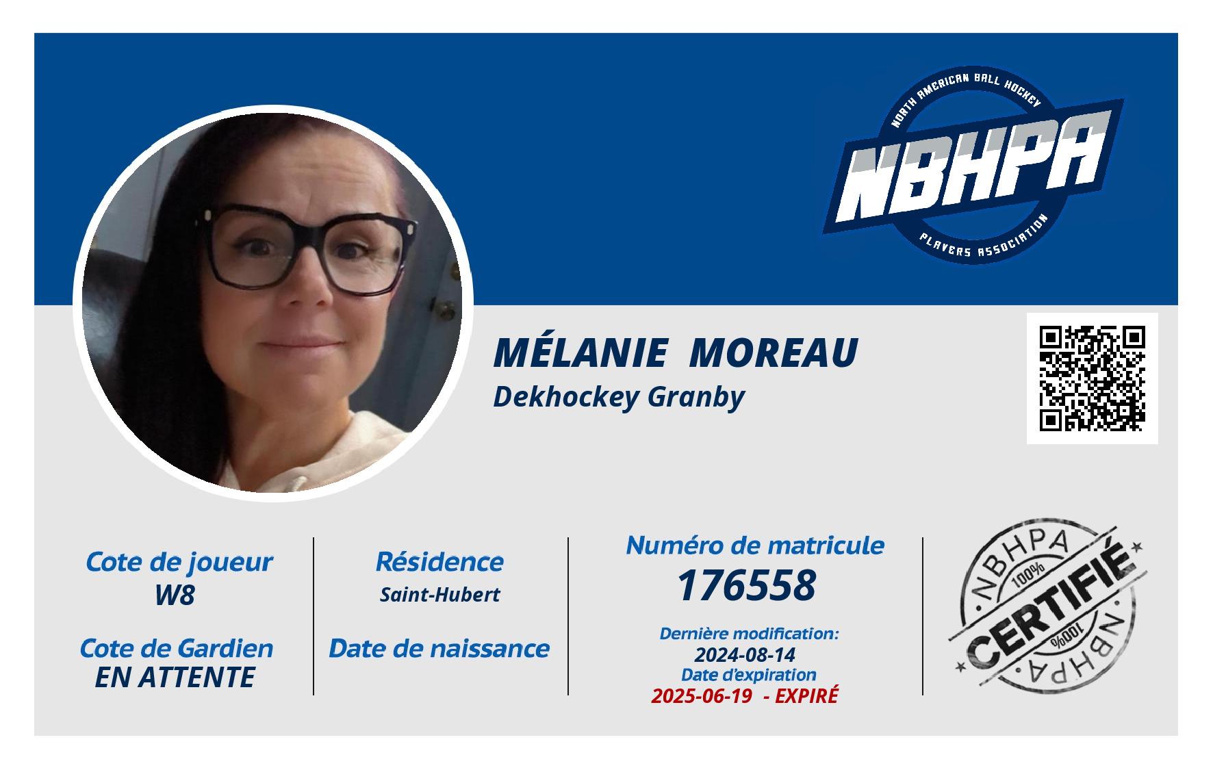 Mélanie  Moreau