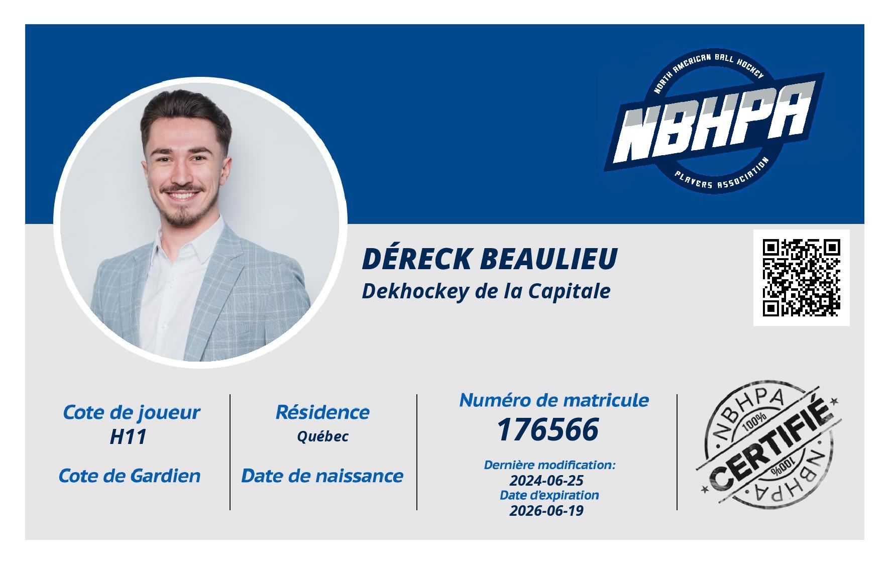 Déreck Beaulieu