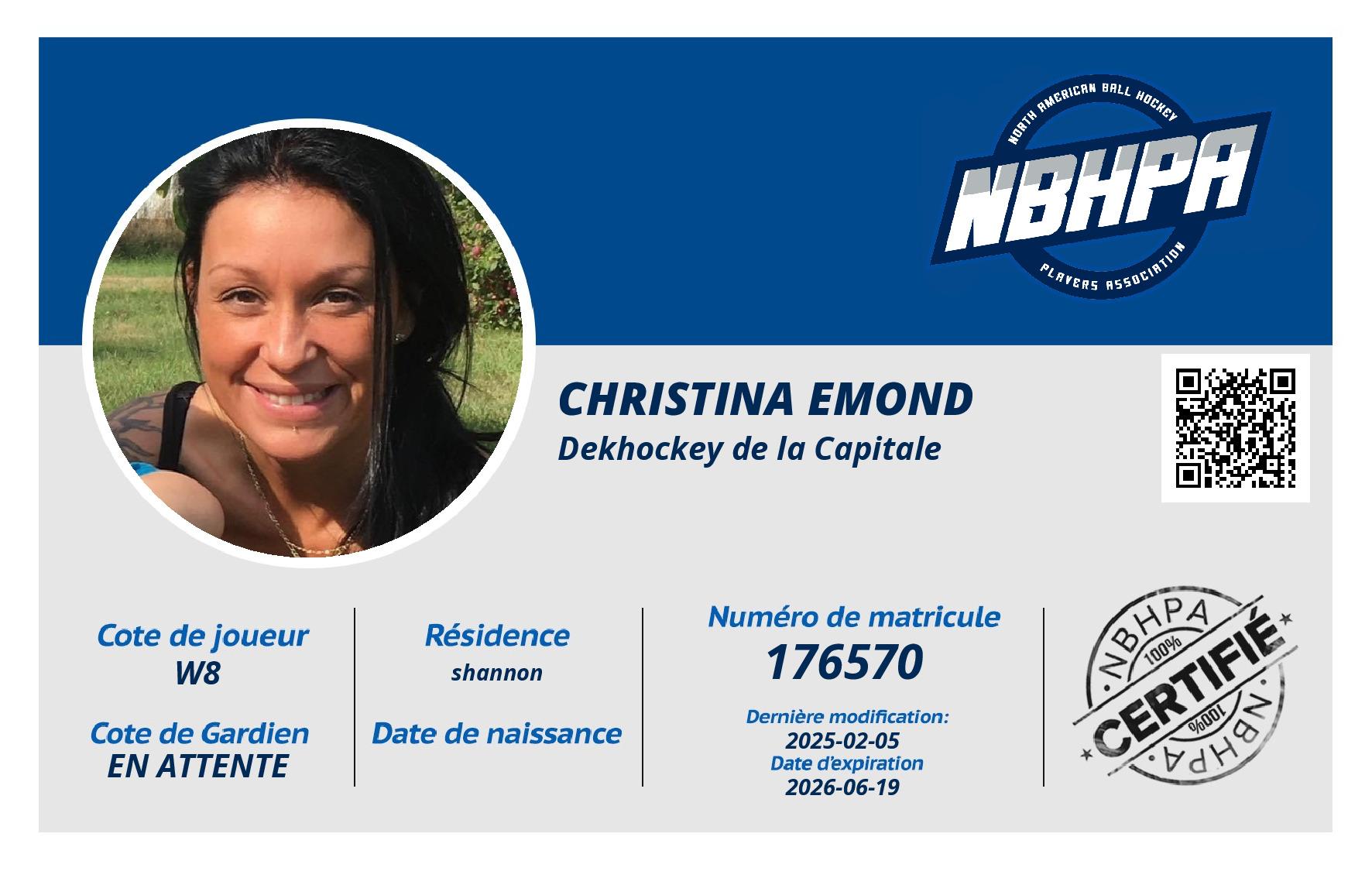 christina emond