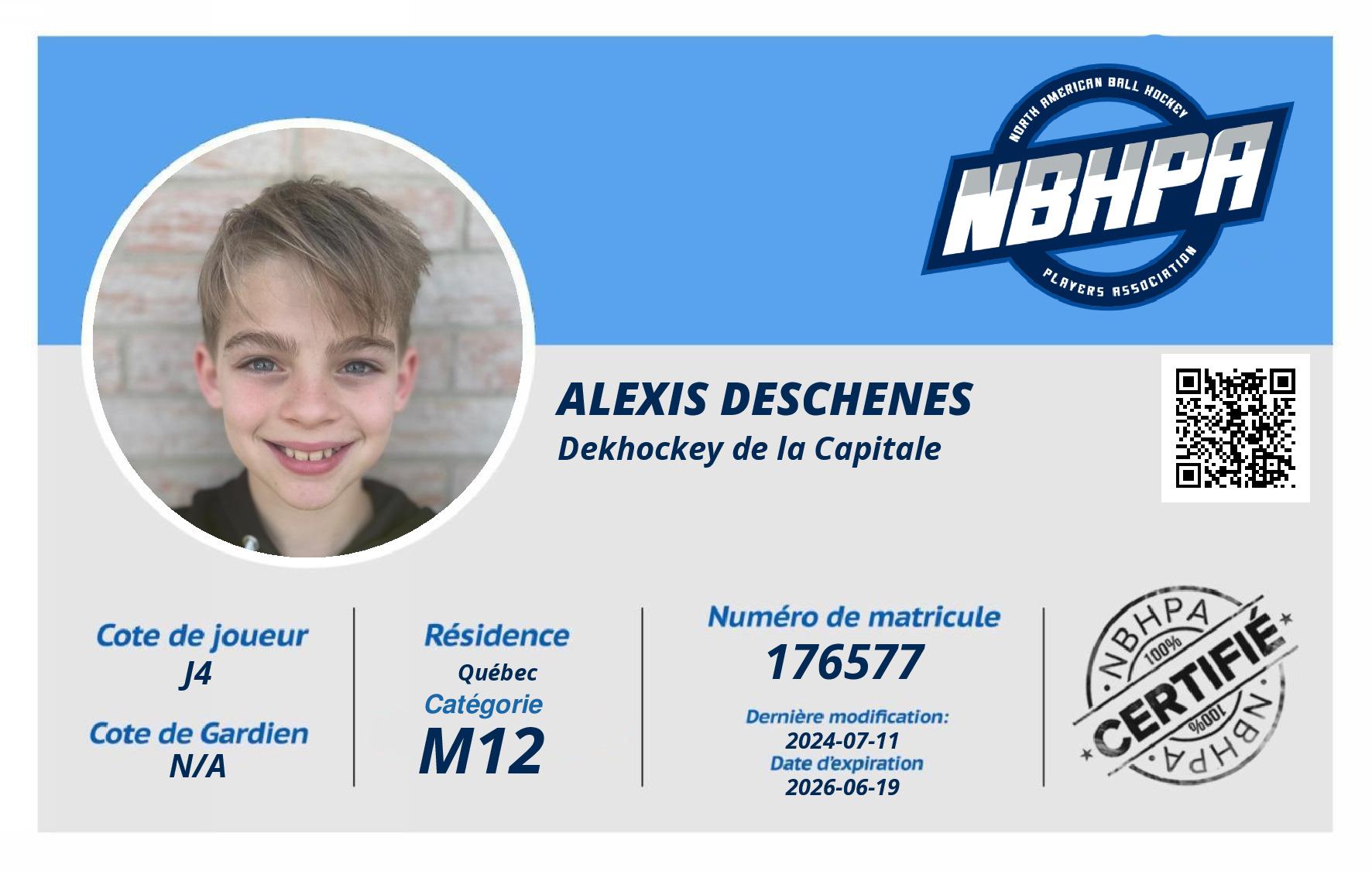 Alexis Deschenes