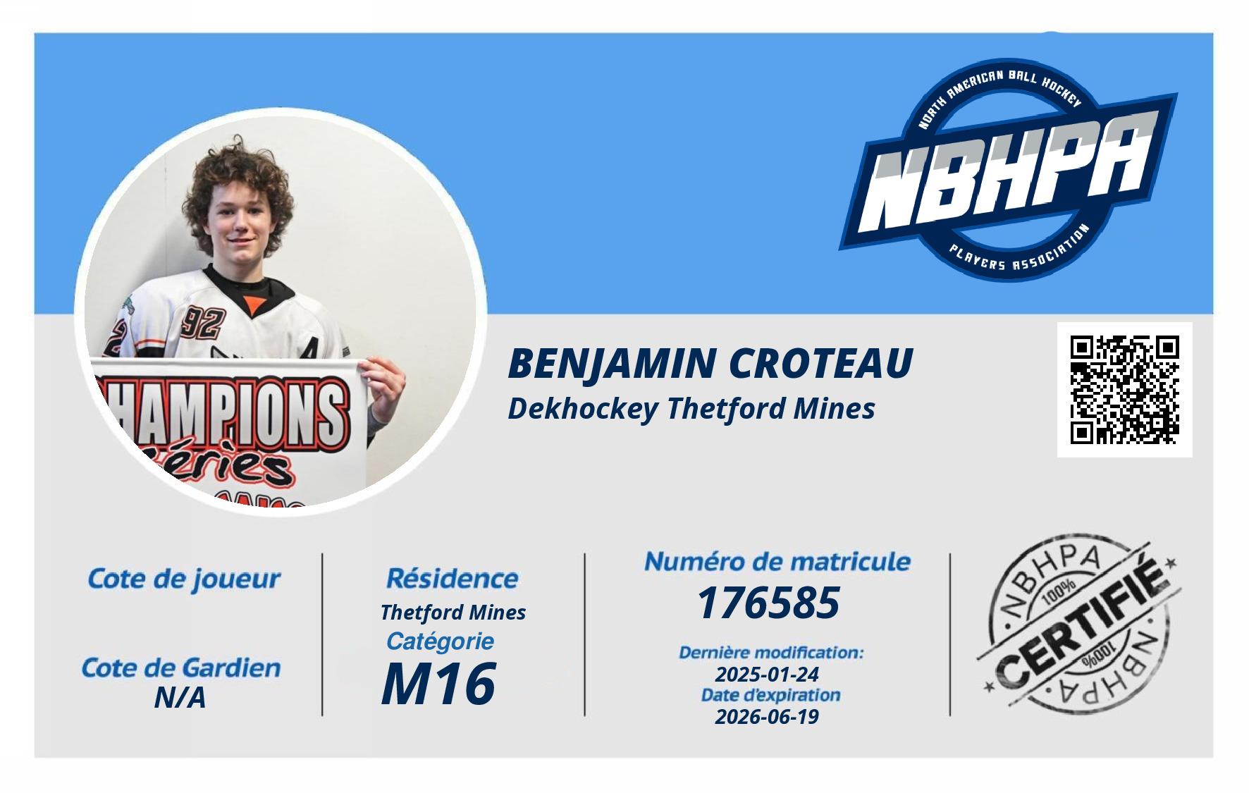 Benjamin Croteau
