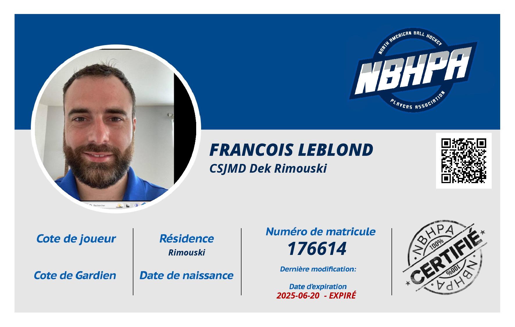 francois leblond
