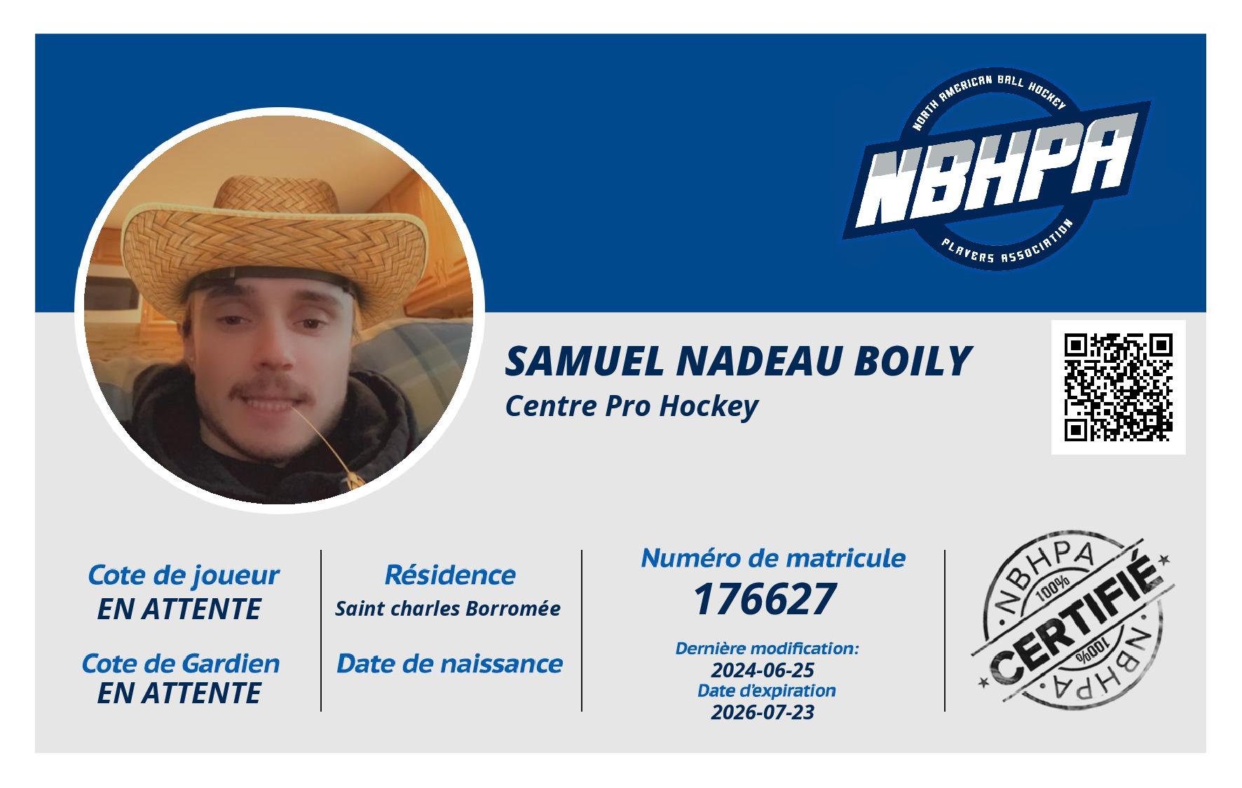 Samuel Nadeau Boily