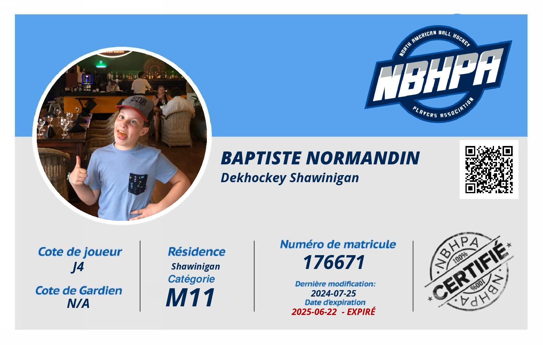 Baptiste Normandin 