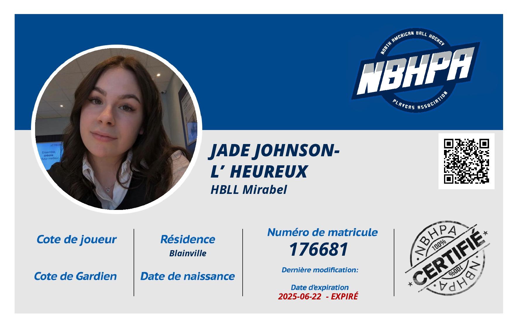 Jade Johnson-L’Heureux