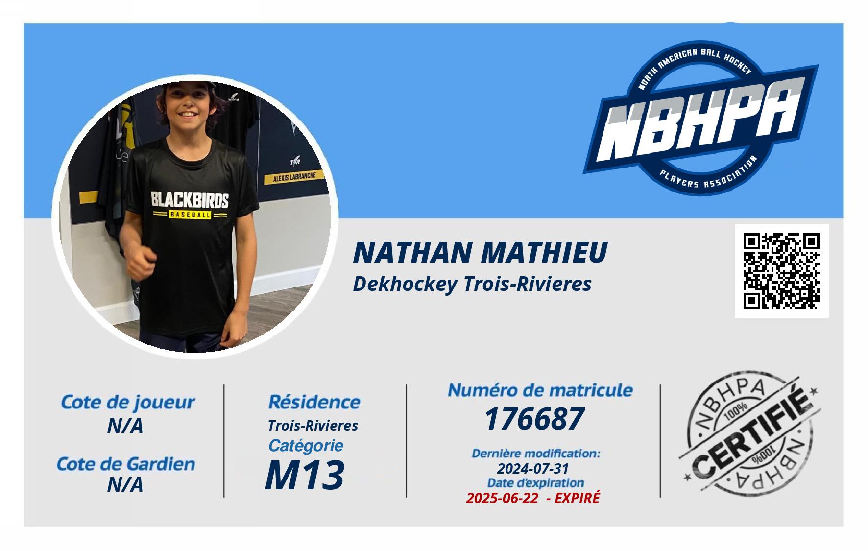Nathan Mathieu