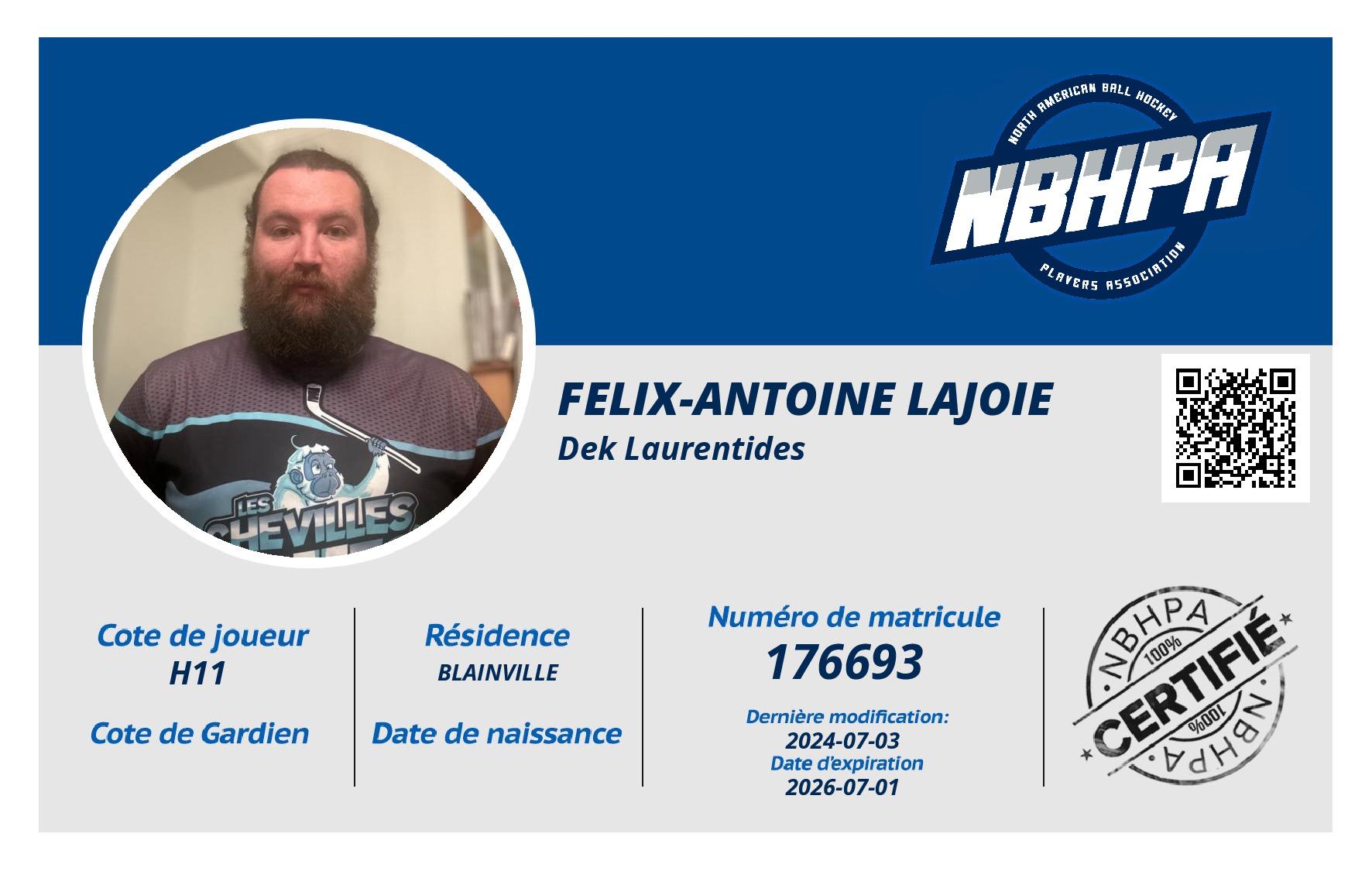 Felix-Antoine Lajoie