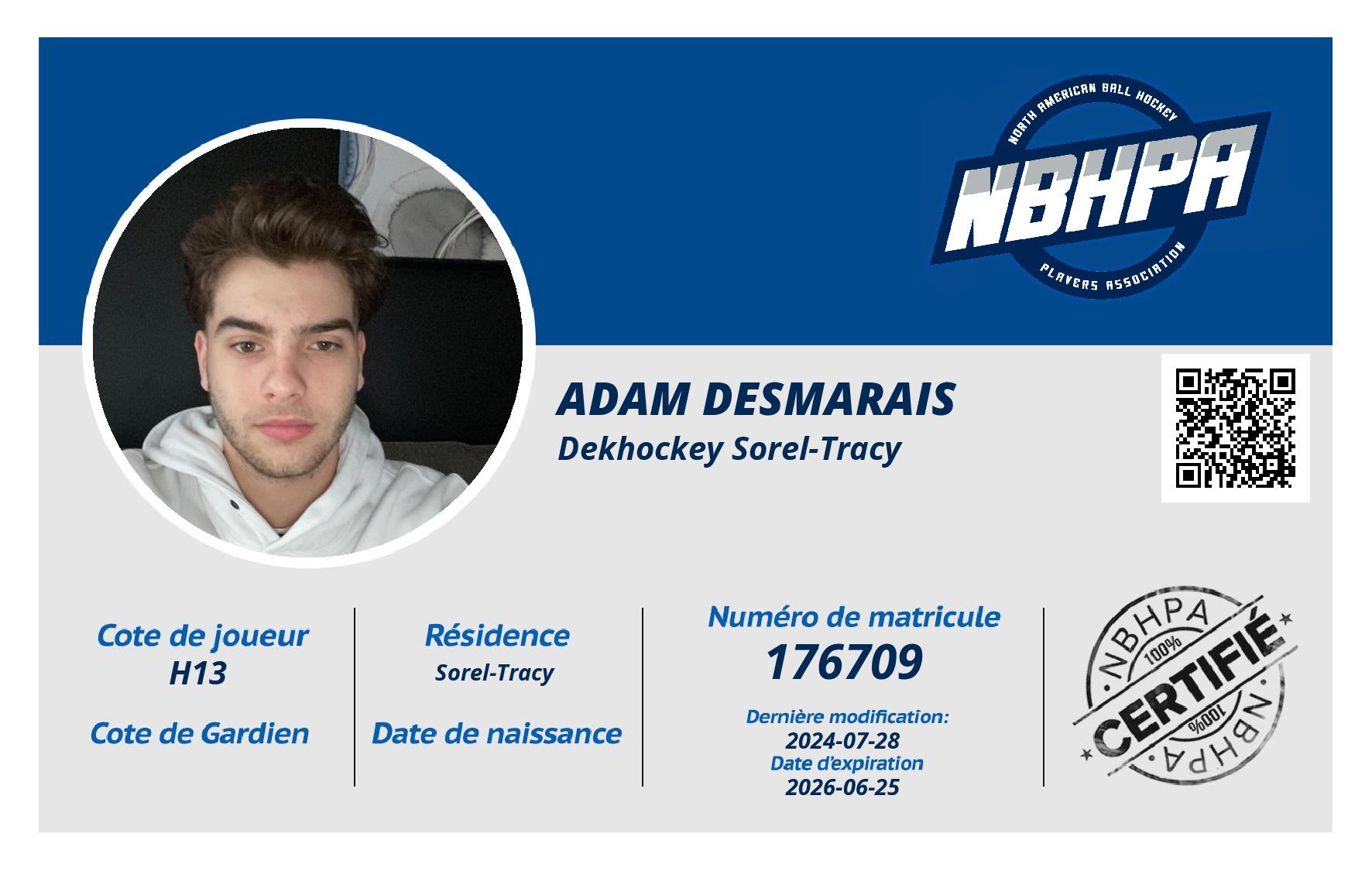 Adam Desmarais