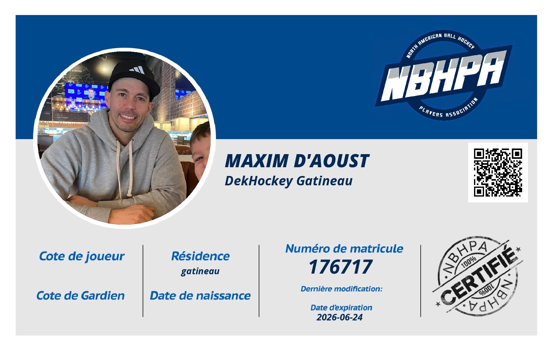 Maxim D'Aoust
