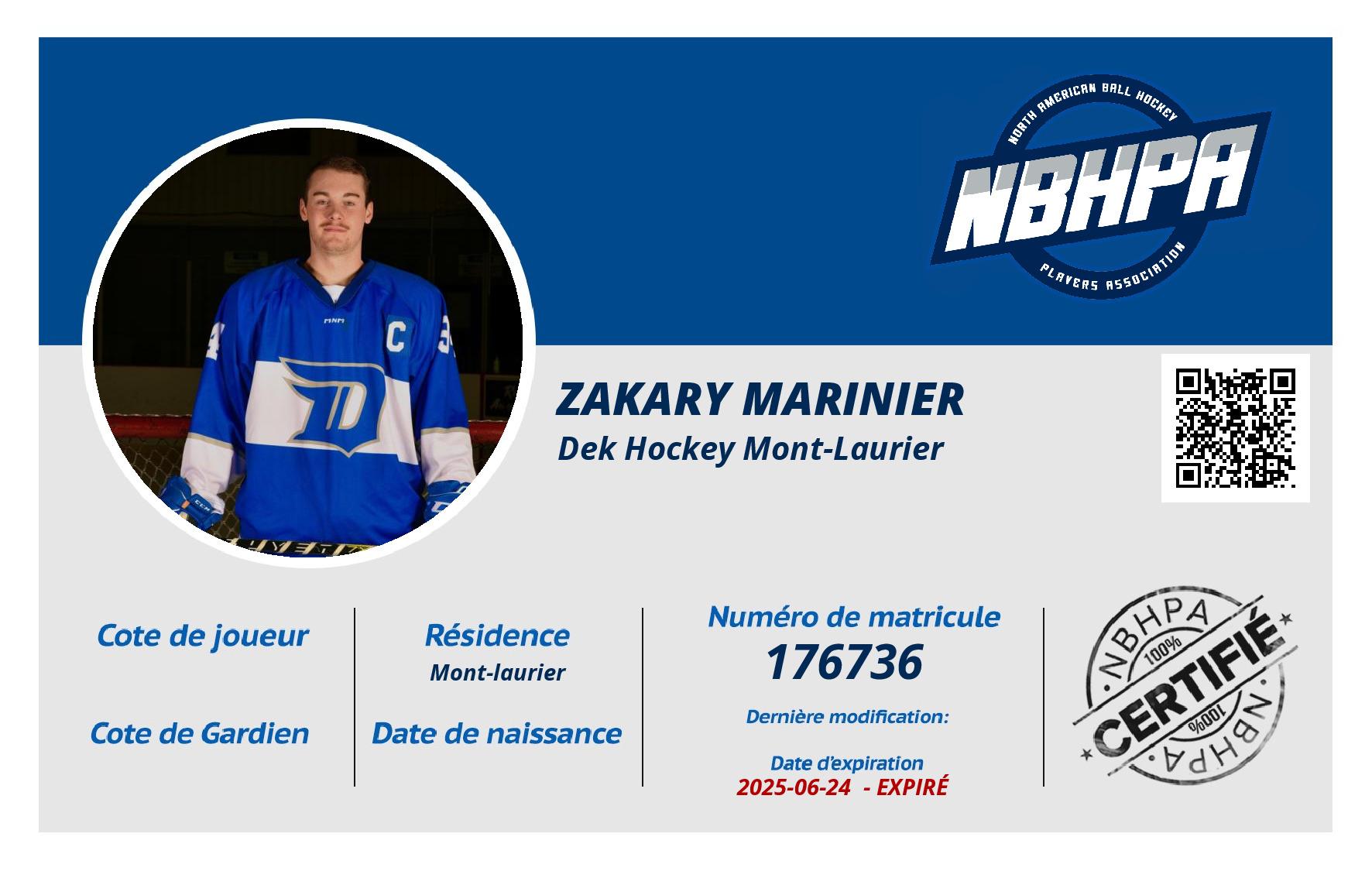Zakary Marinier