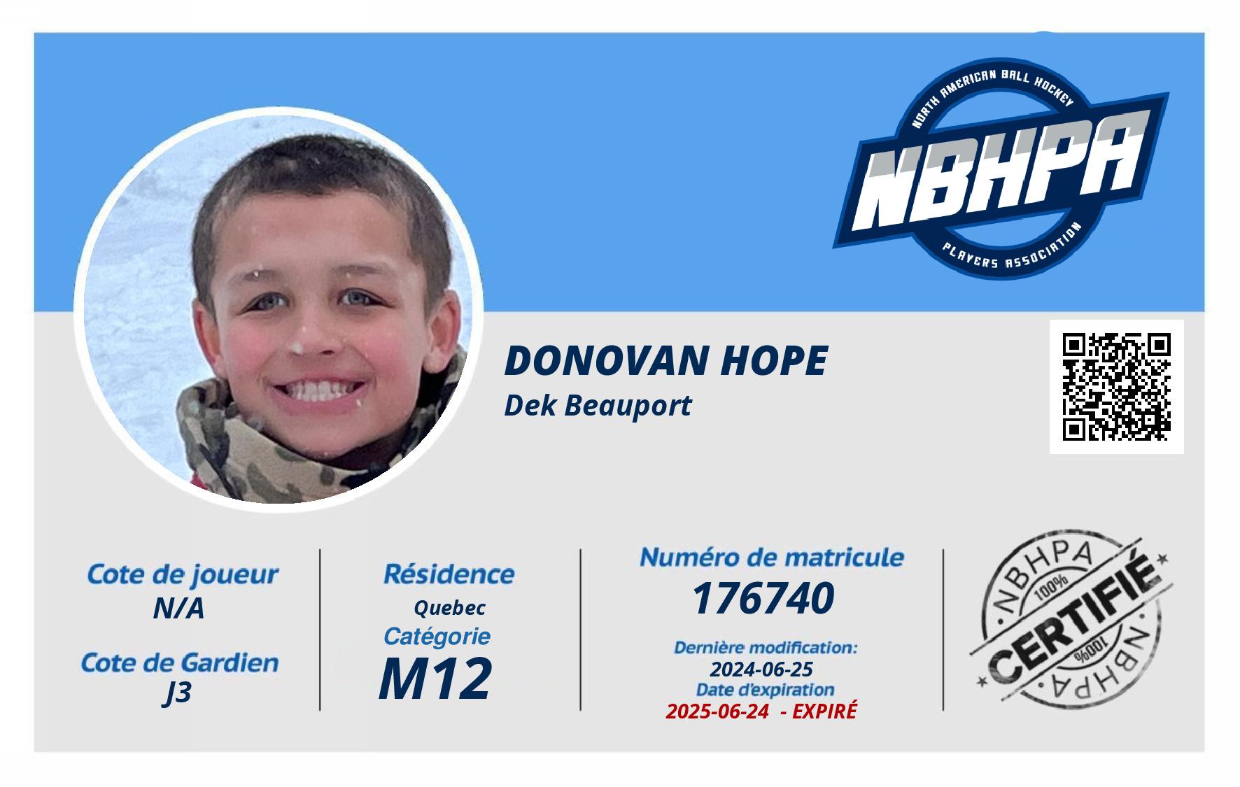 Donovan Hope
