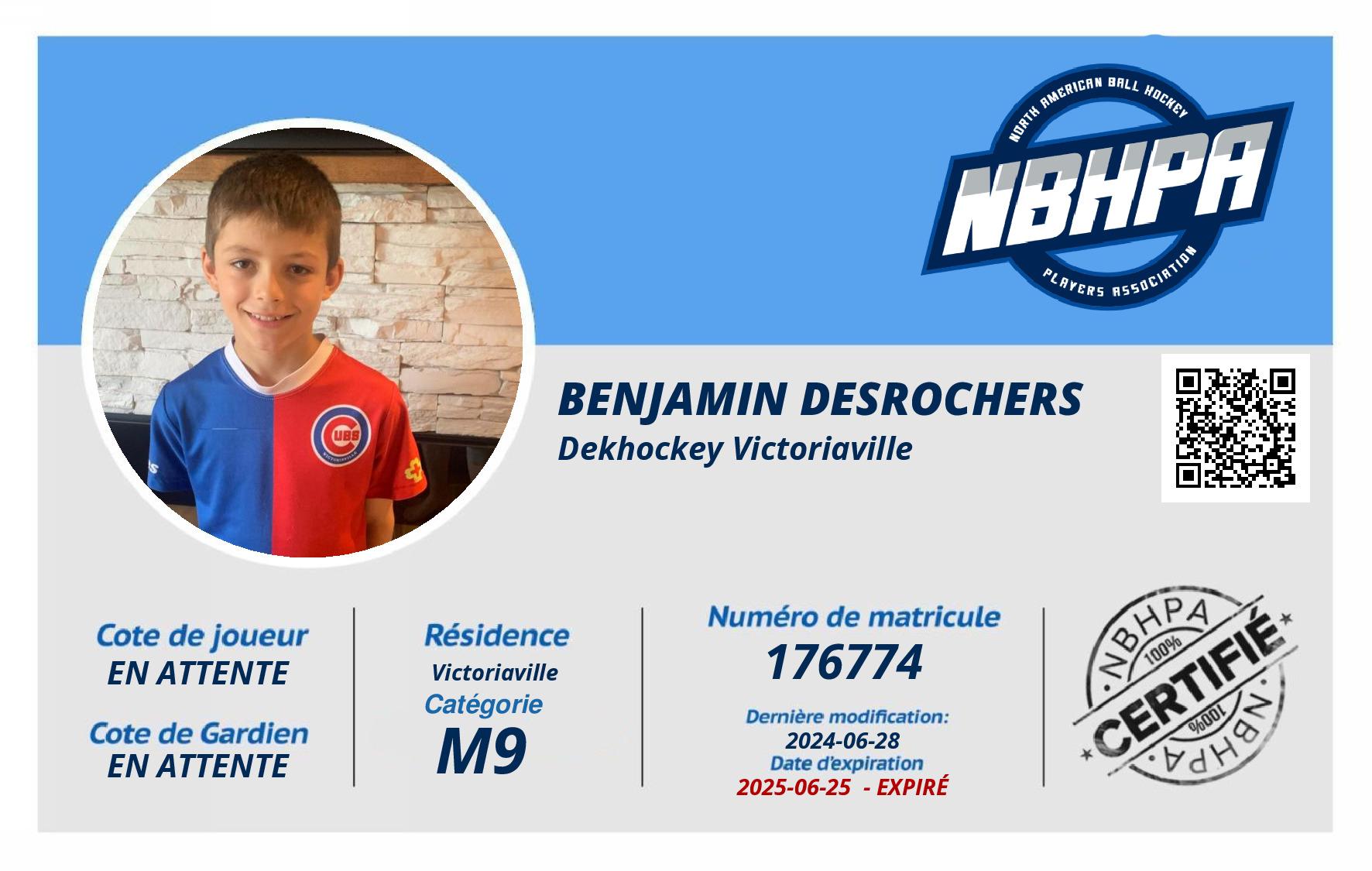 Benjamin Desrochers