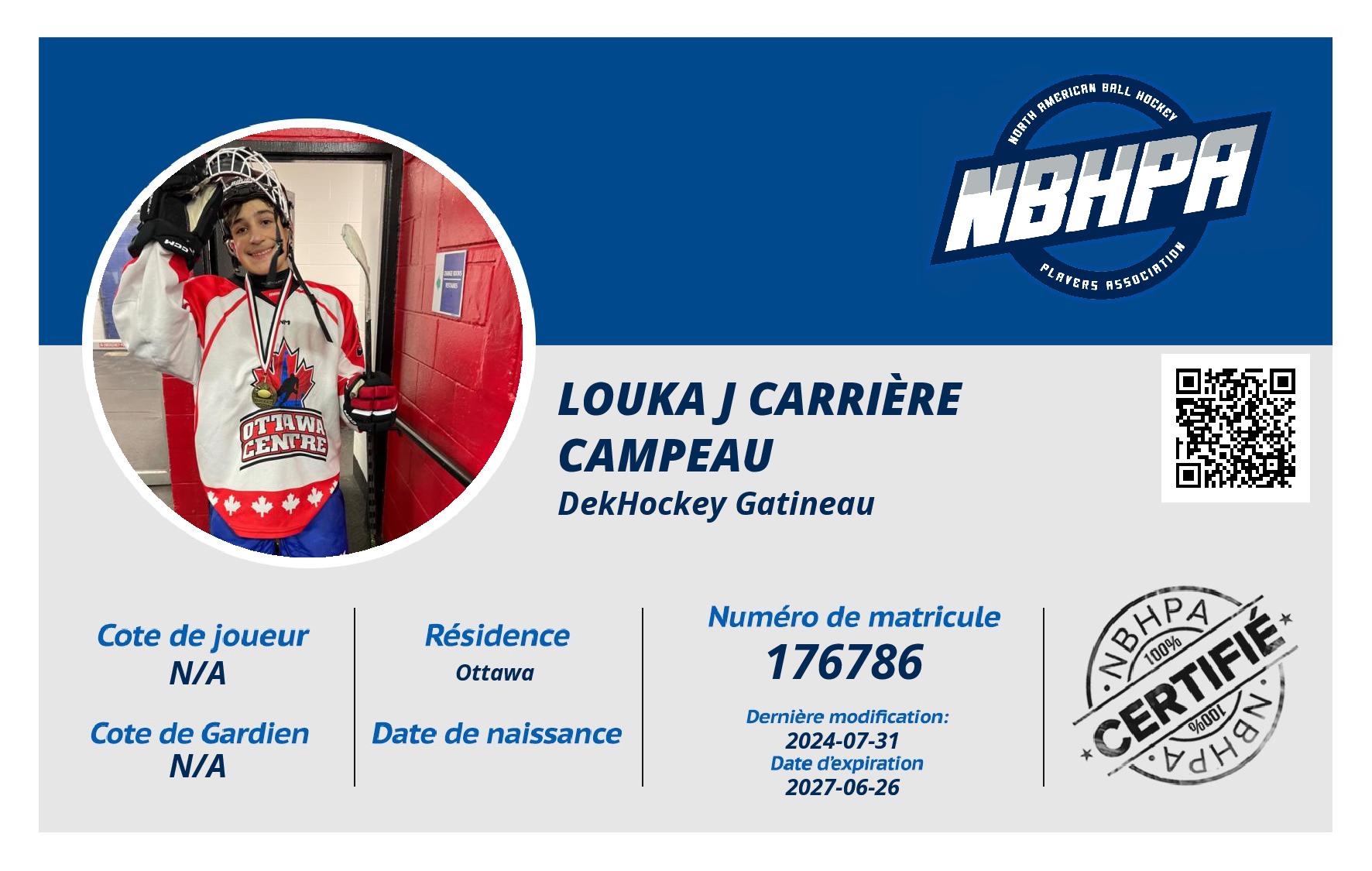 Louka J Carrière Campeau