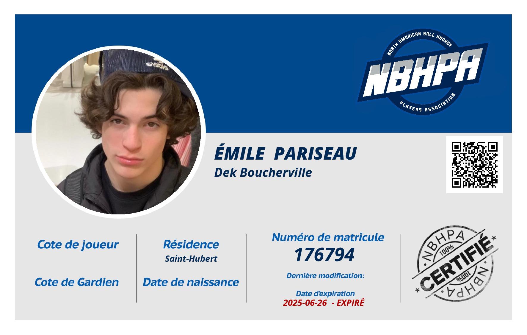 Émile  Pariseau