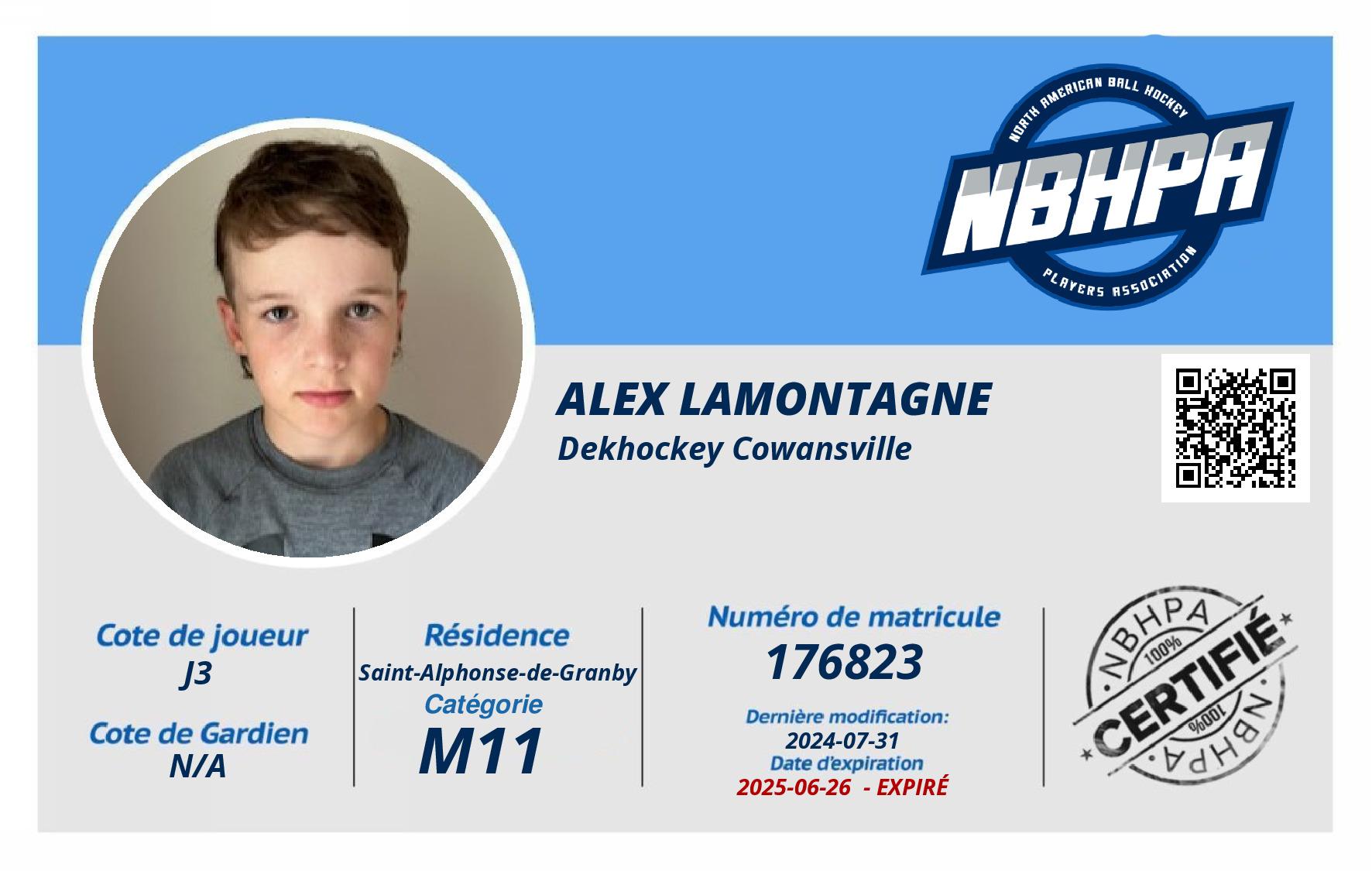 Alex Lamontagne