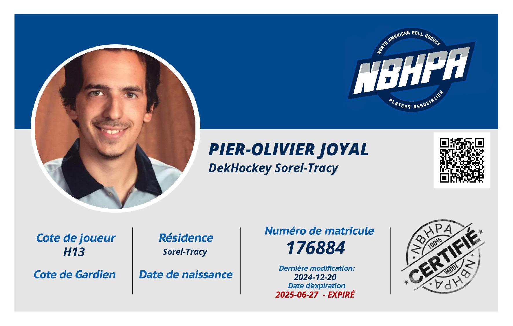 Pier-Olivier Joyal