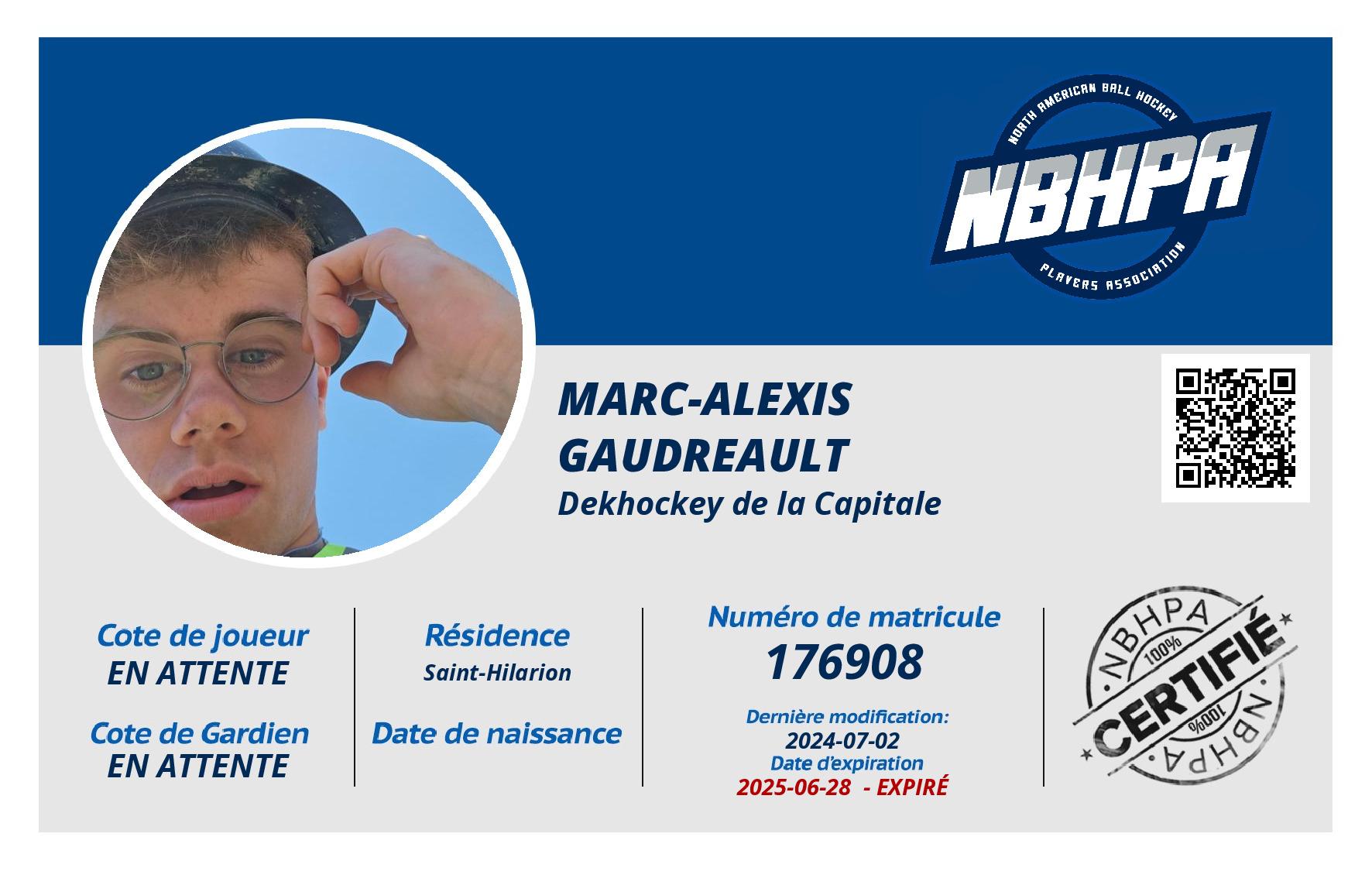 Marc-Alexis Gaudreault