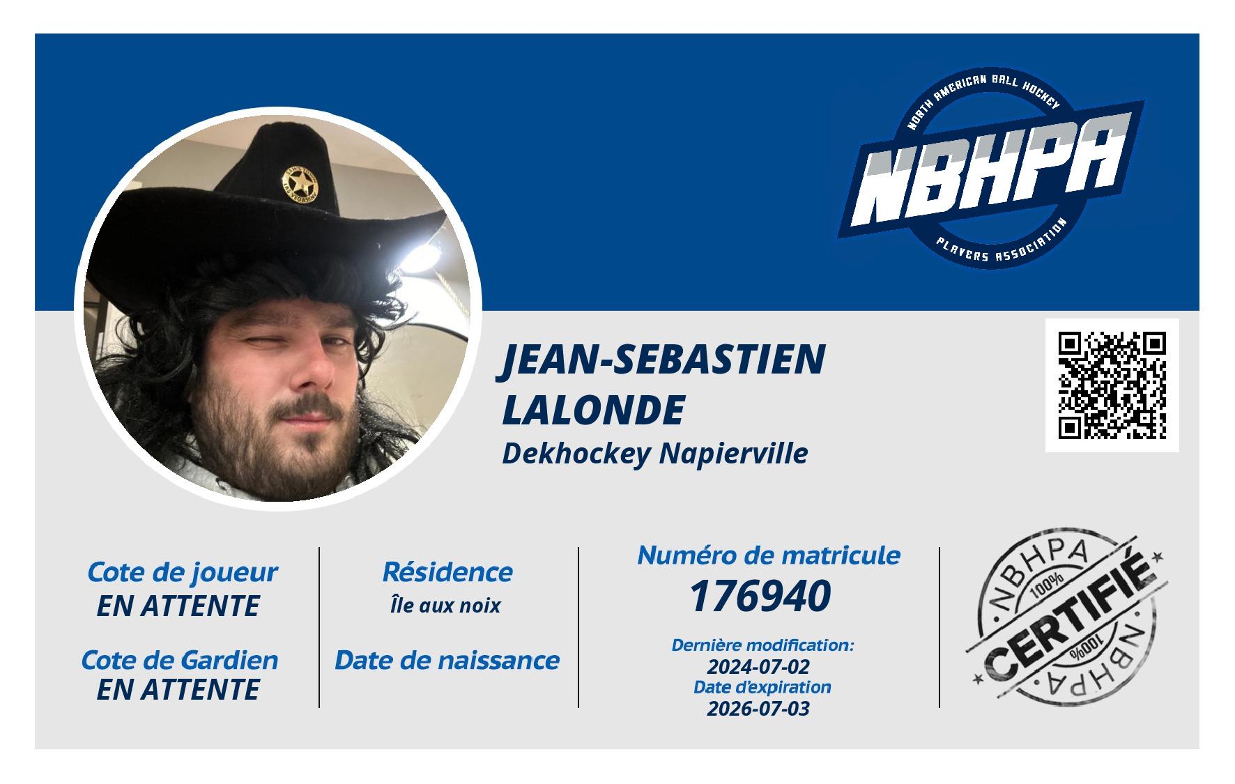 Jean-Sebastien Lalonde