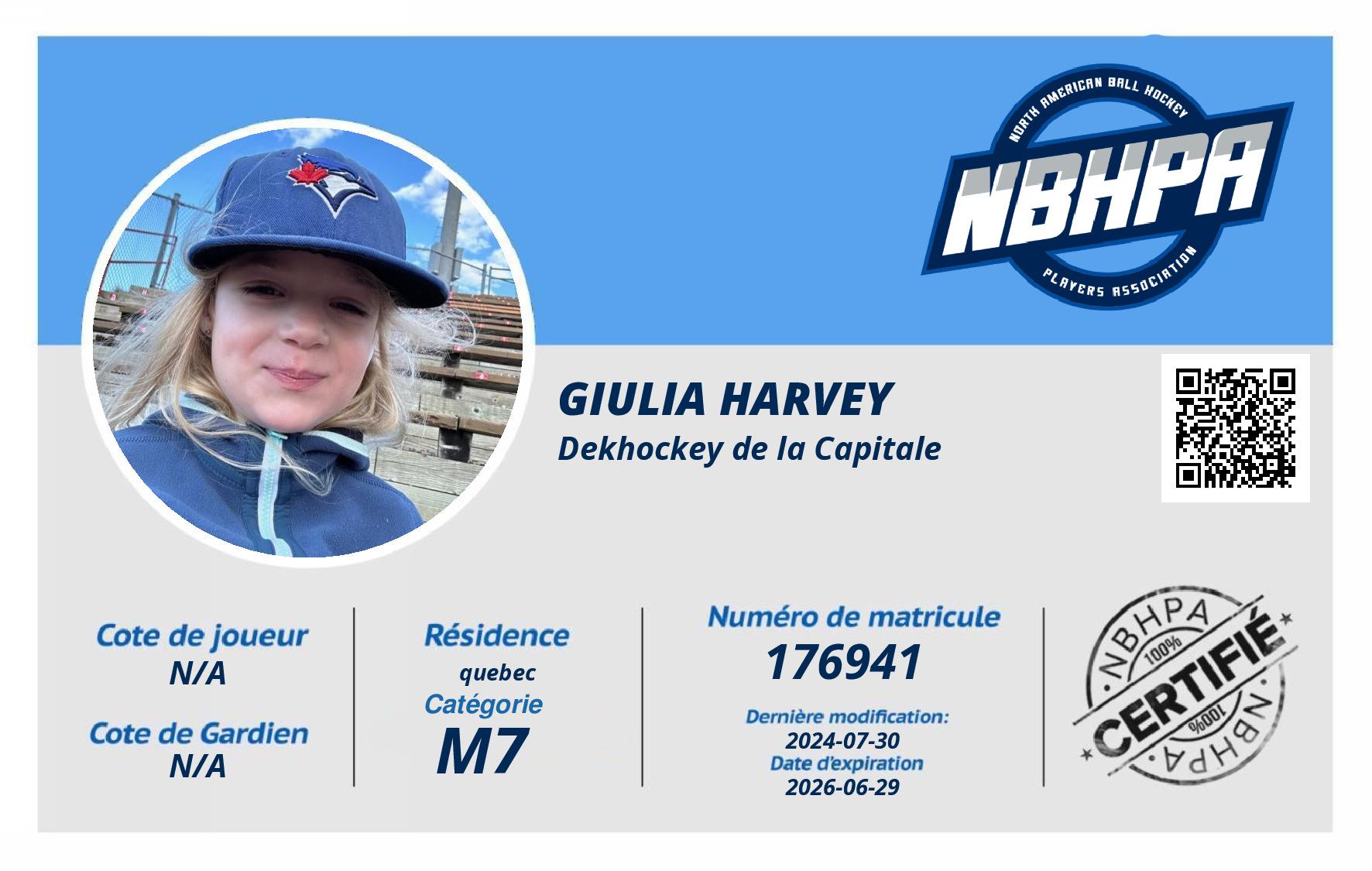 Giulia Harvey