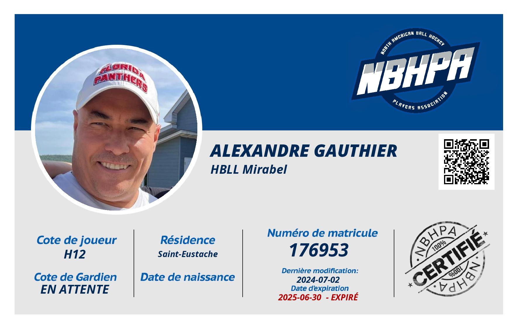 Alexandre Gauthier