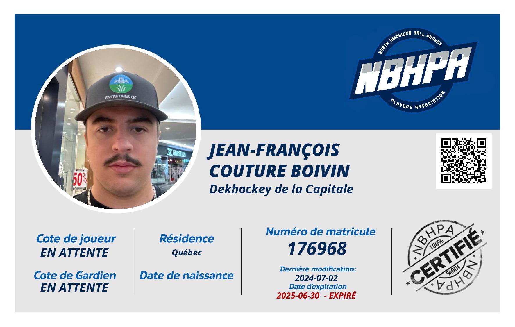 Jean-François Couture Boivin