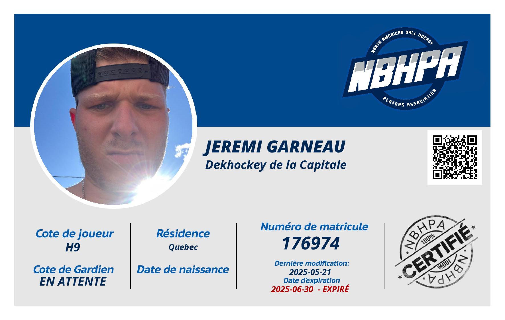 Jeremi Garneau