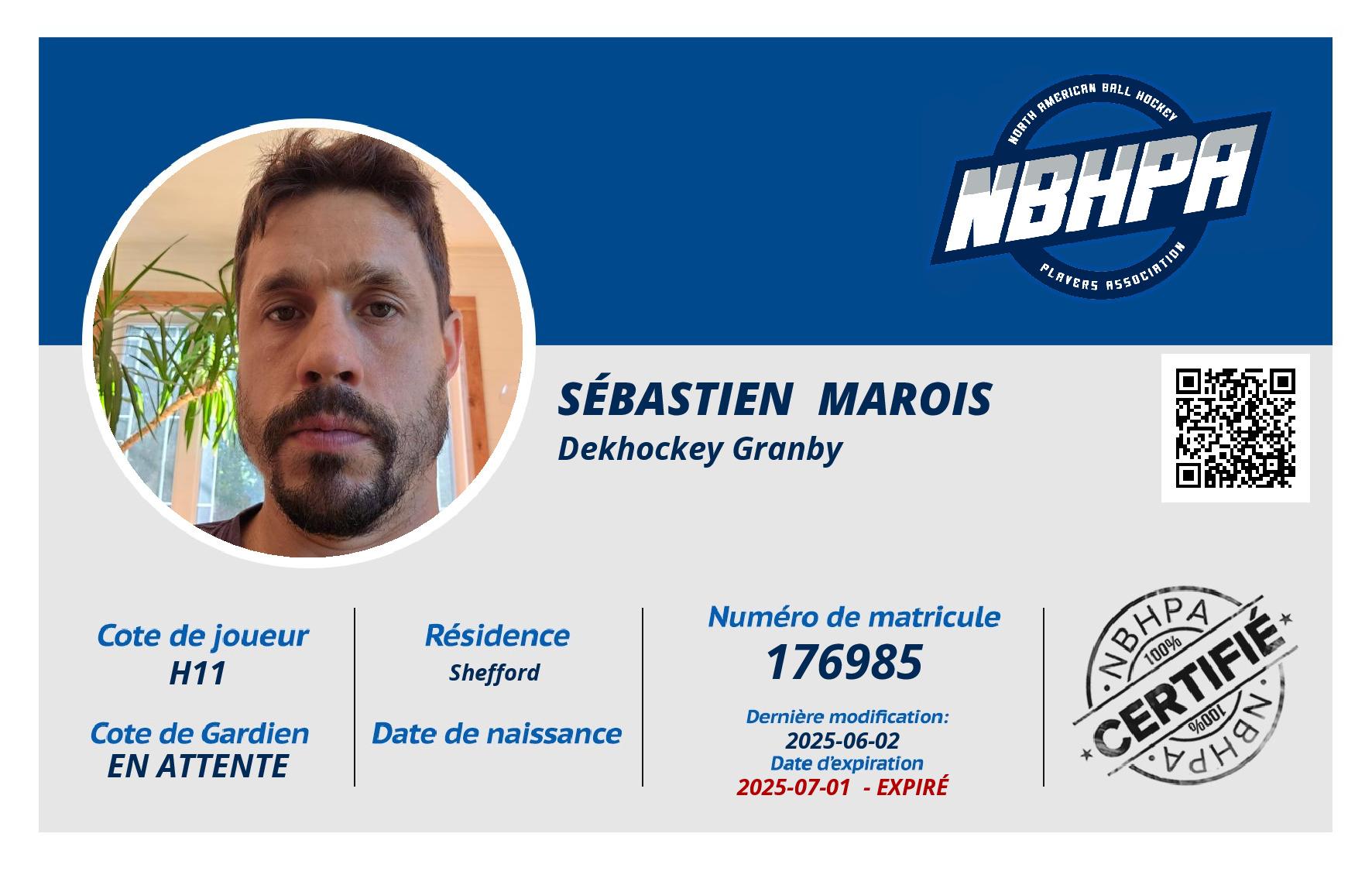 Sébastien  Marois