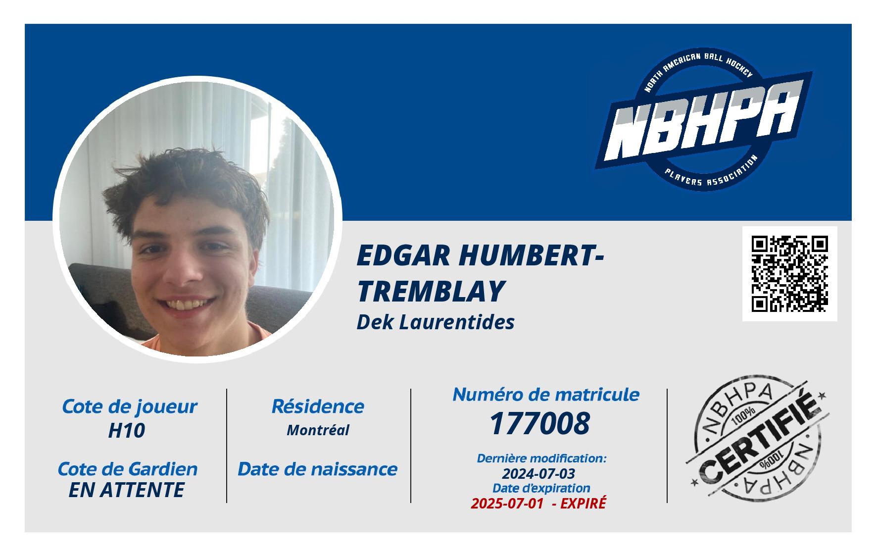 Edgar Humbert-Tremblay