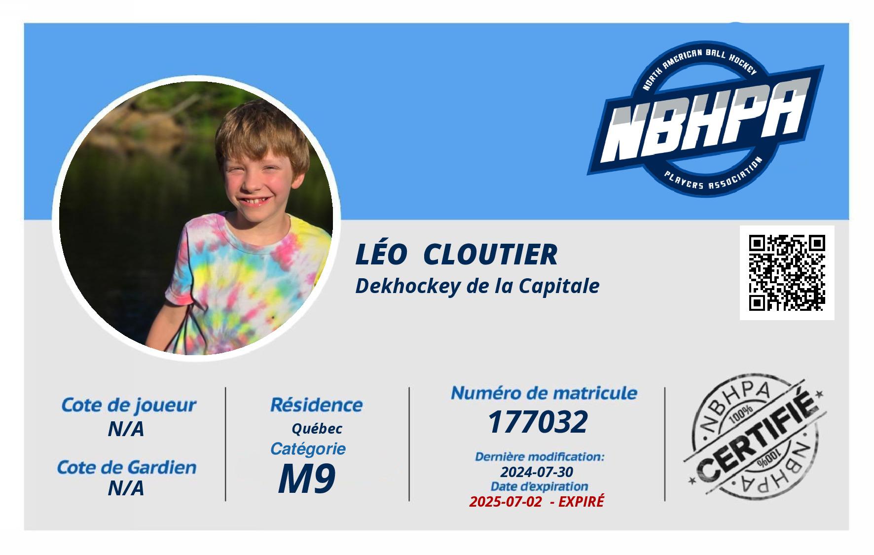 Léo  Cloutier