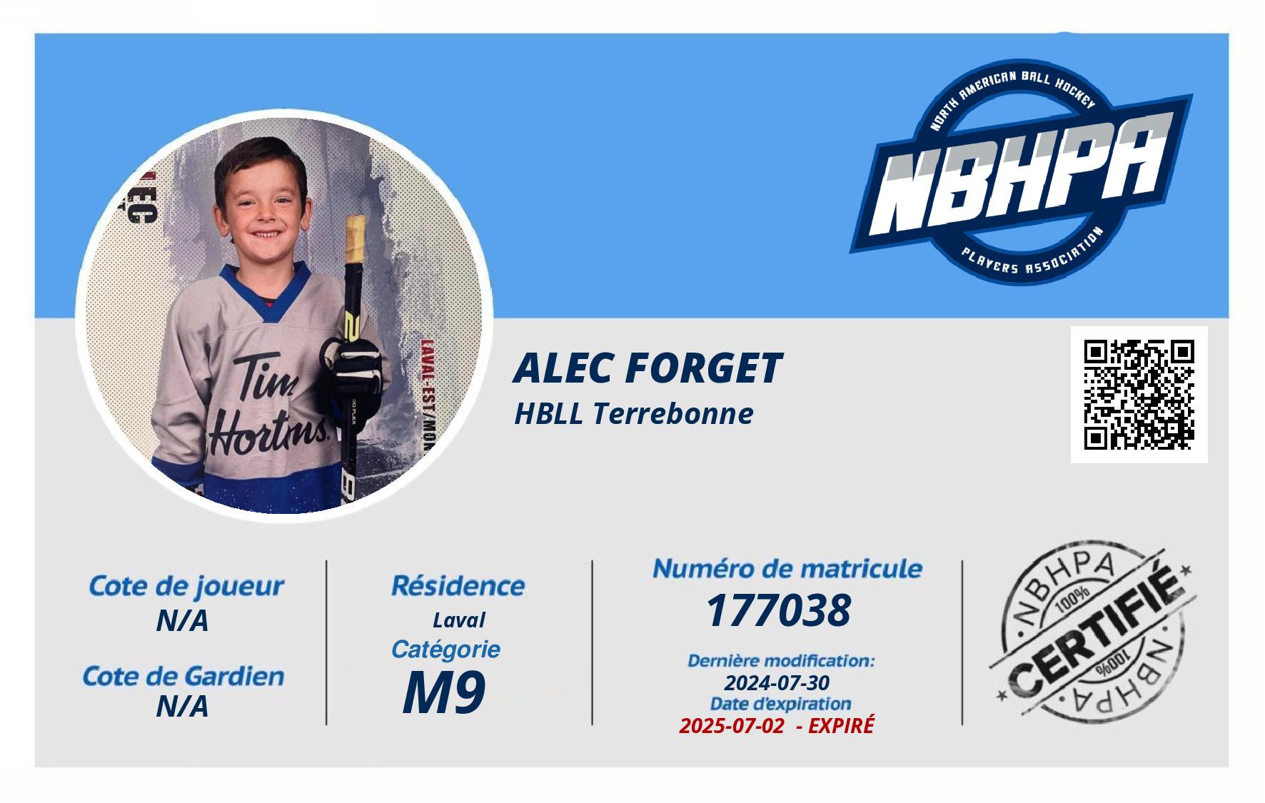 Alec Forget