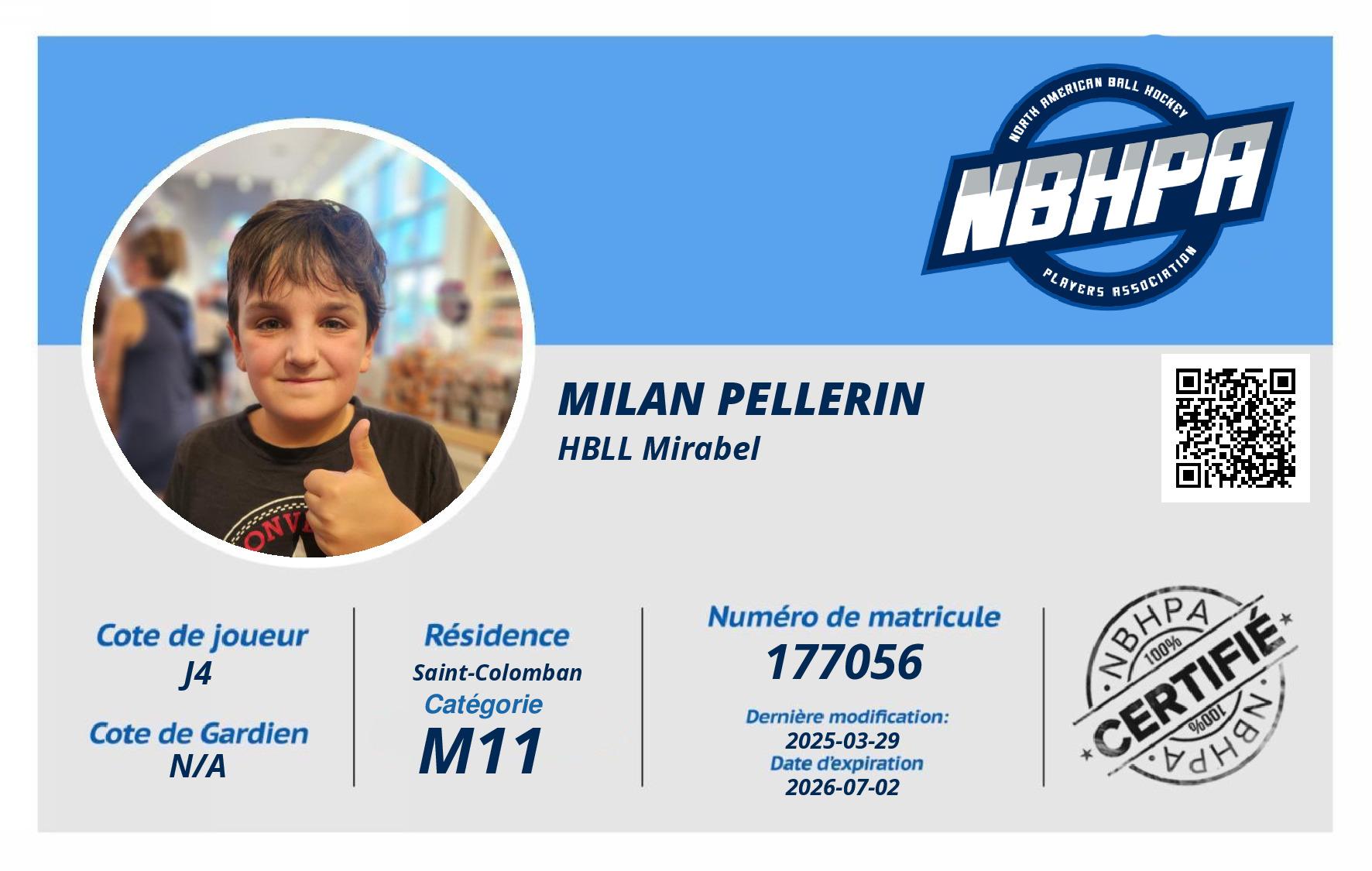 Milan Pellerin