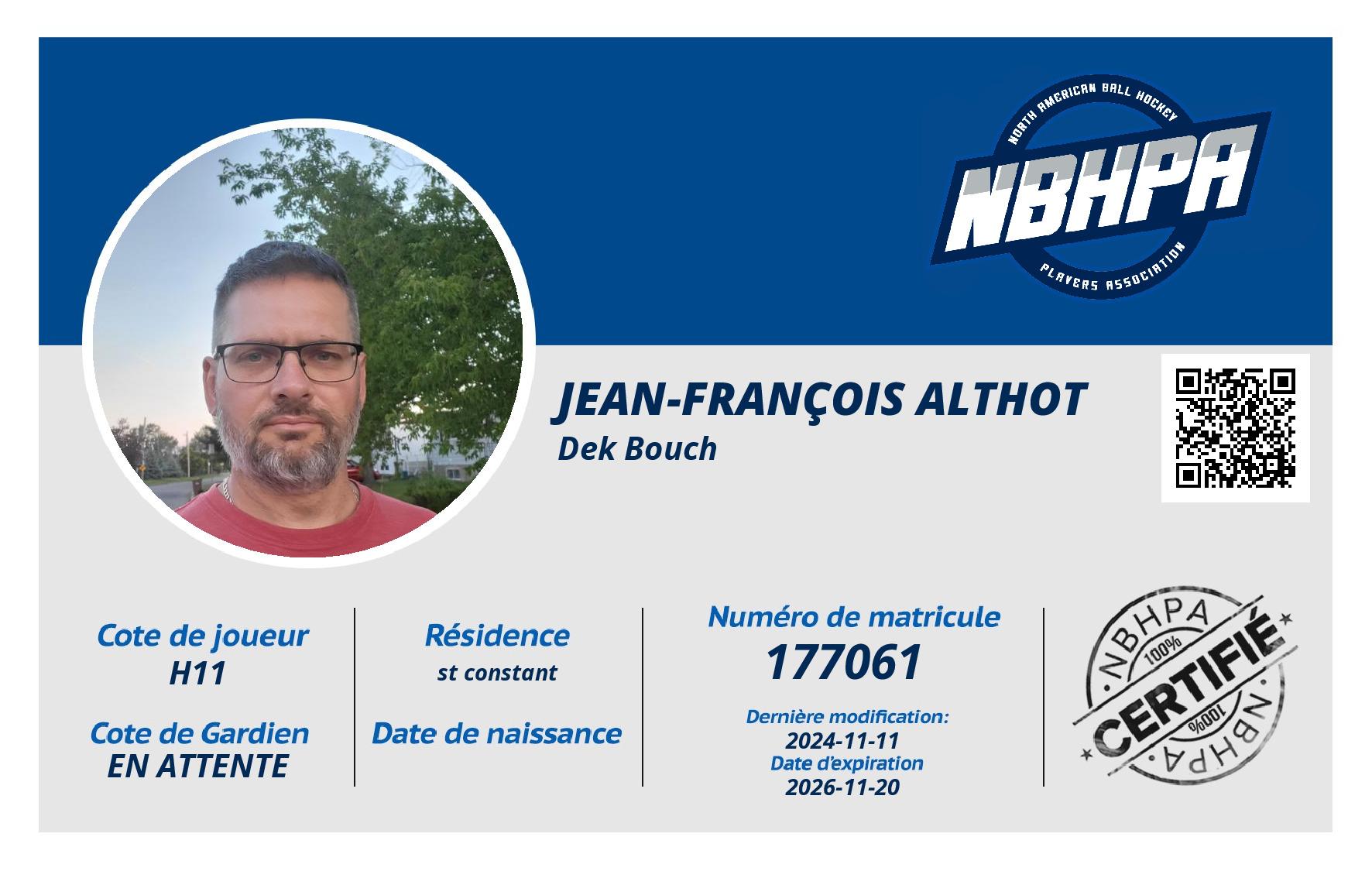 Jean-François Althot