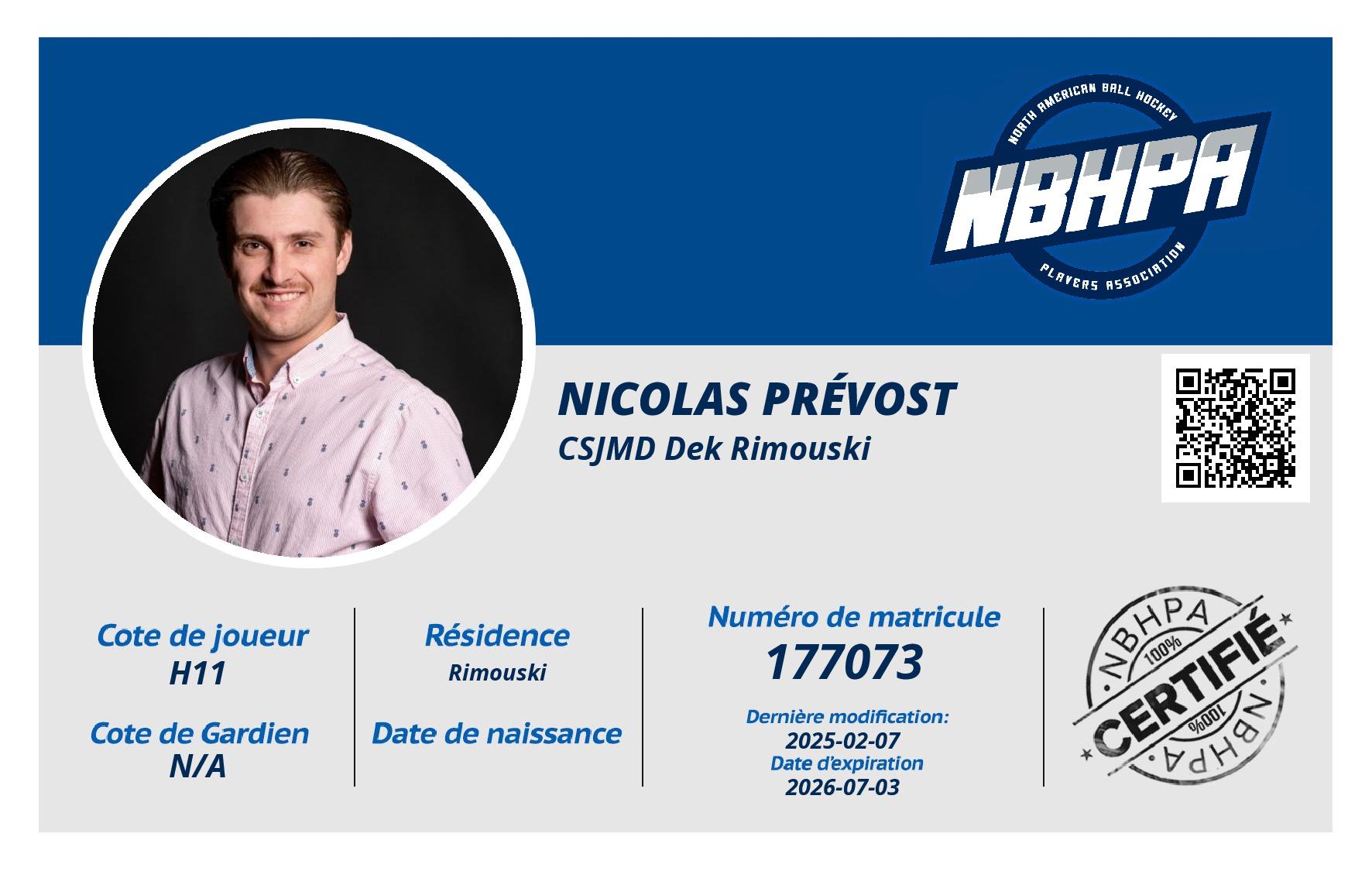 Nicolas Prévost
