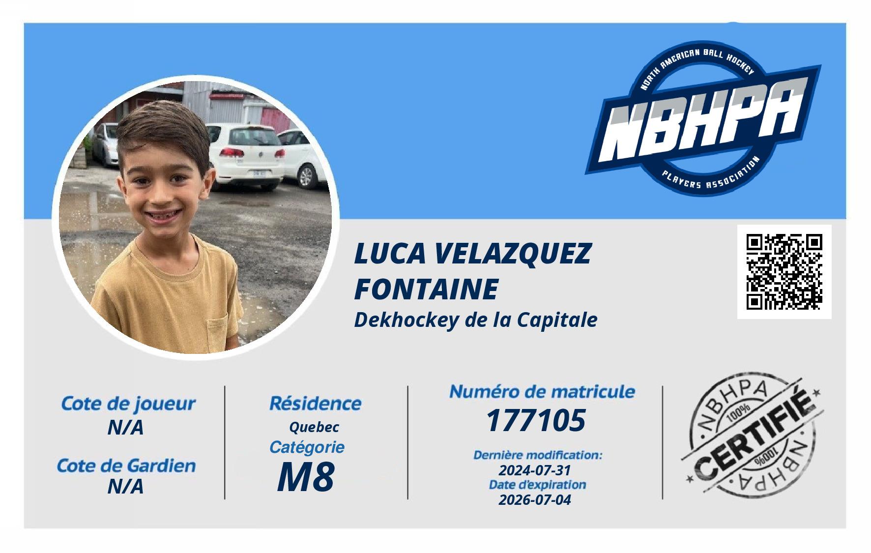 Luca Velazquez Fontaine