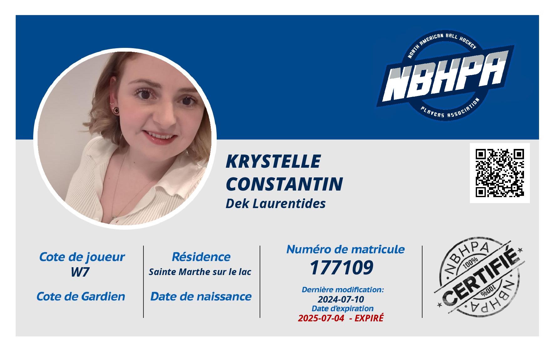 Krystelle  Constantin 