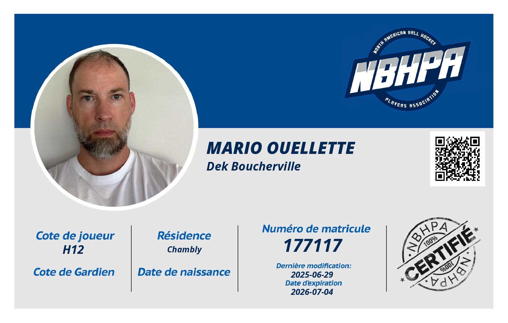 Mario Ouellette