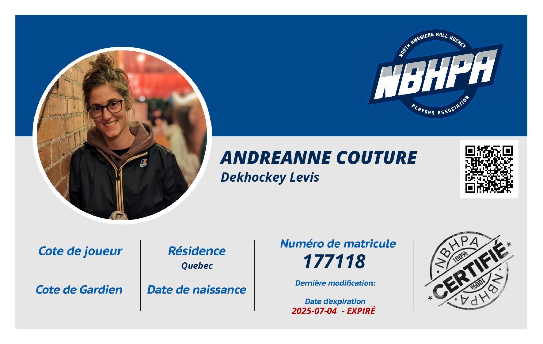 Andreanne Couture