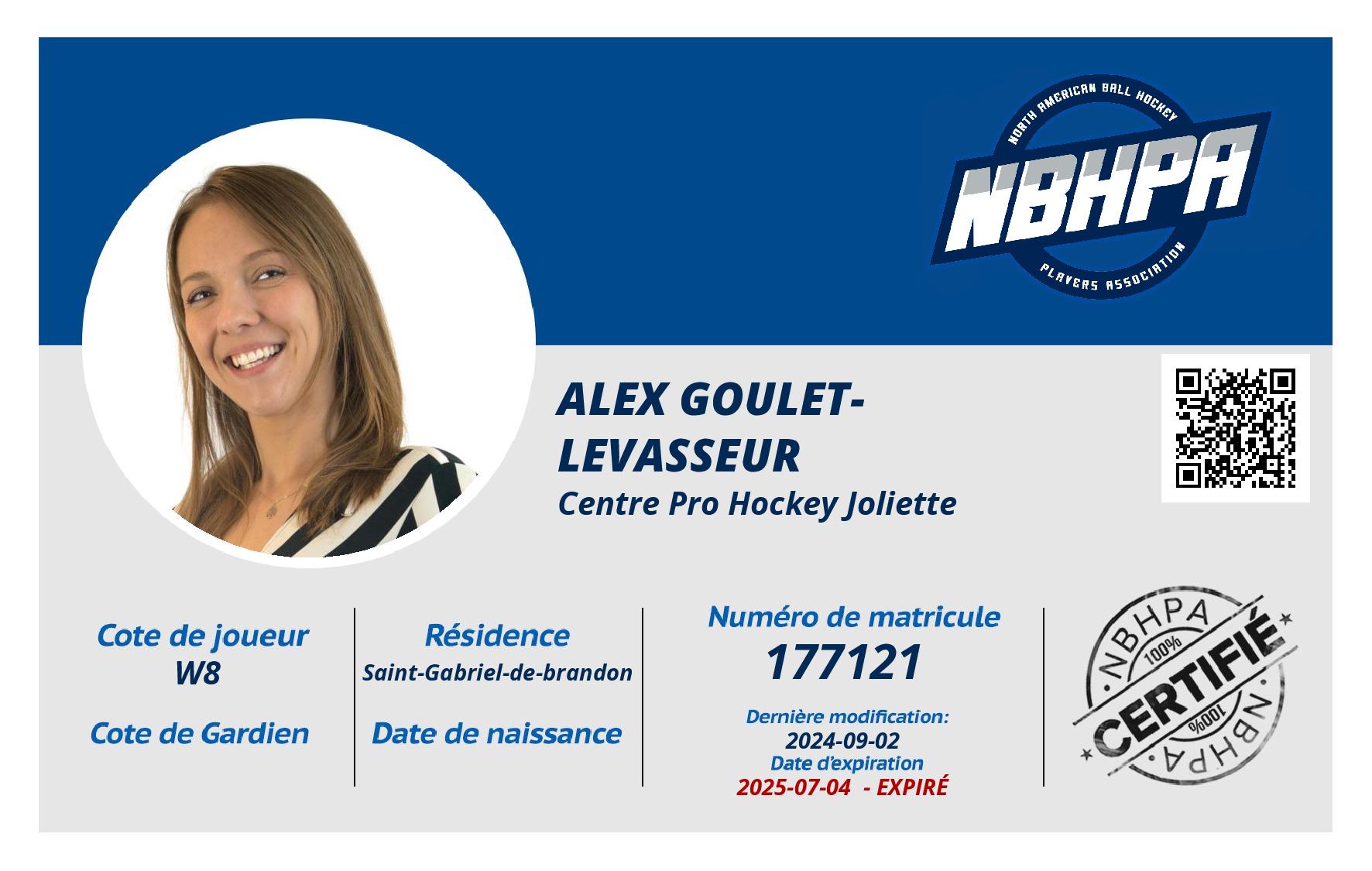 Alex Goulet-Levasseur