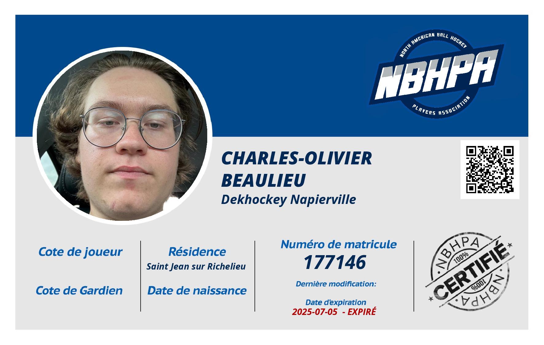 Charles-Olivier  Beaulieu 