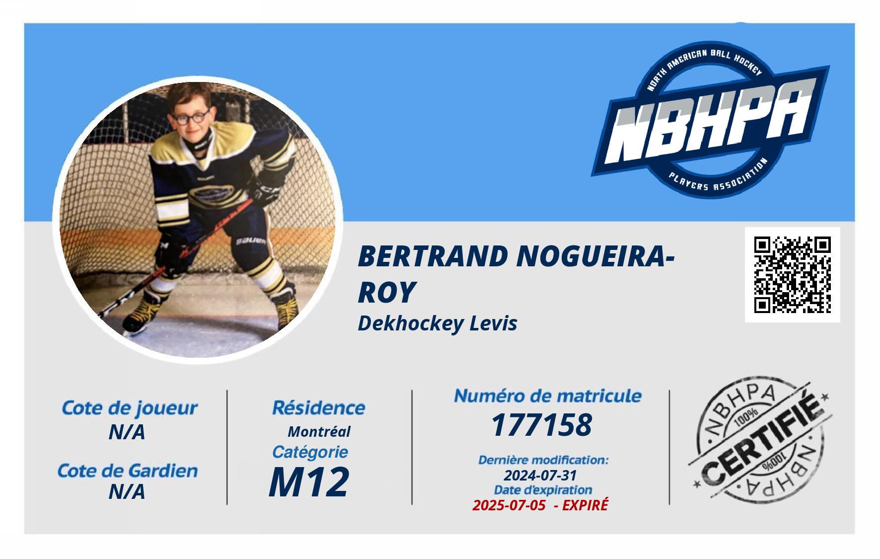 Bertrand Nogueira-Roy
