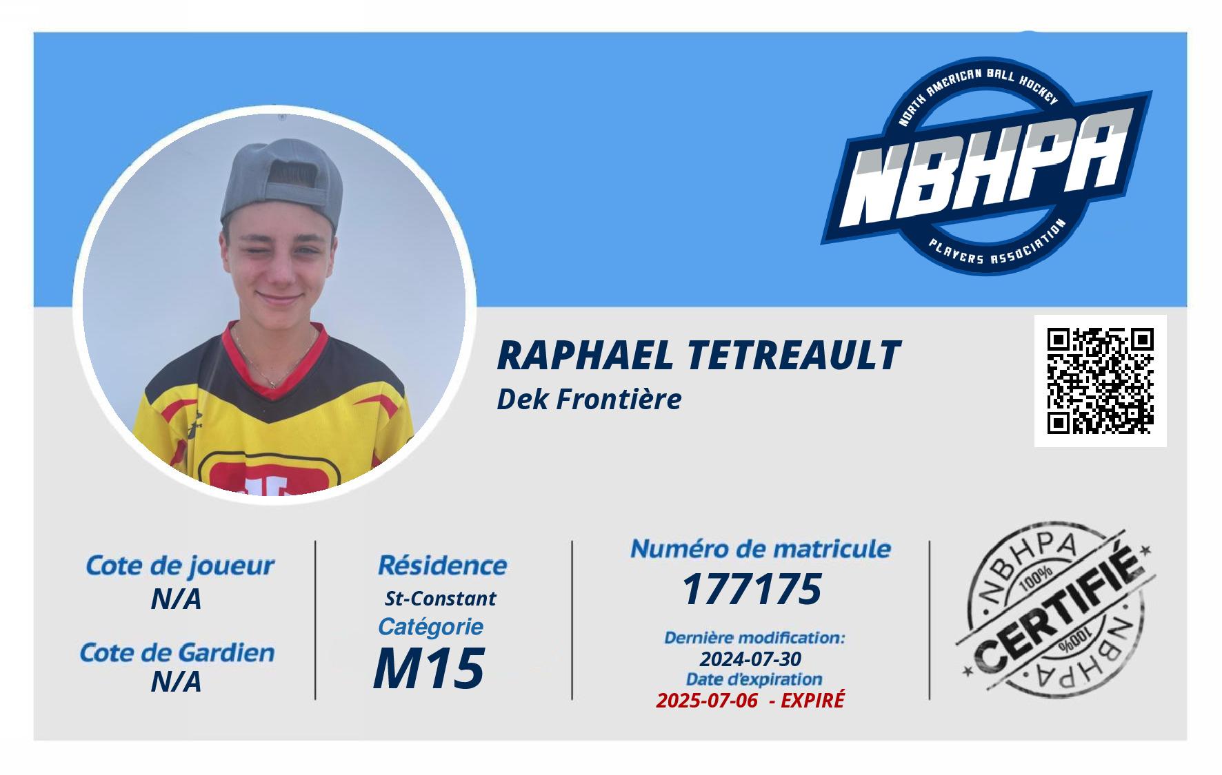 Raphael Tetreault